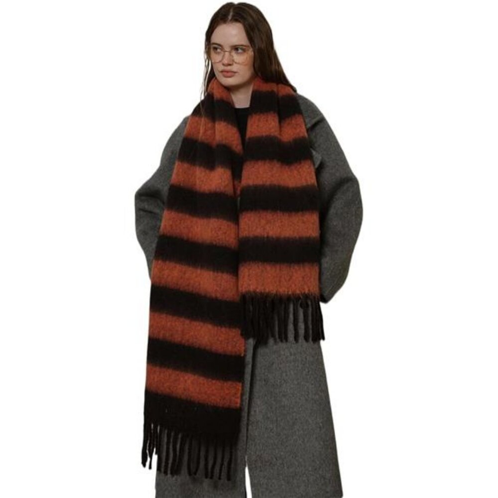 Women's Fall Winter Chunky Scarves‎ Big Thick Warm Knit Blanket Scarf Long